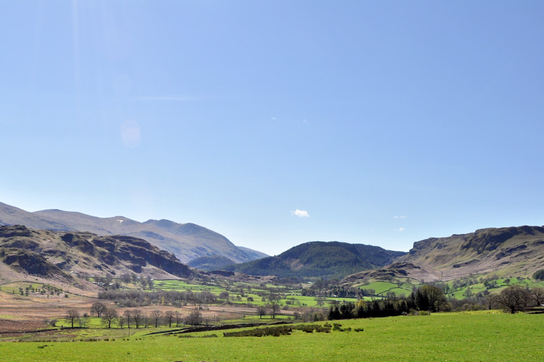 South from Castlerigg Stone Circle, Cumbria, UK